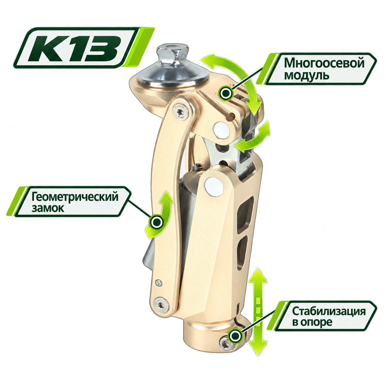 K13 — Модуль коленный многоосевой пневматический
